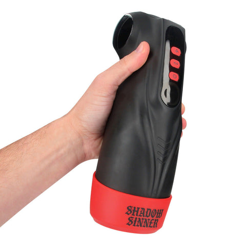 Masturs Raven – USB Rechargeable Vibrating and Sucking Auto Stroker > Sex Toys For Men > Masturbators > Vibrating