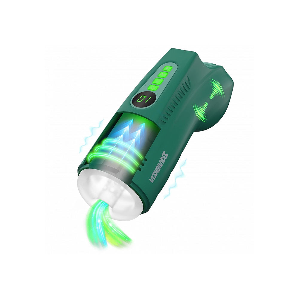 MASTURS Ayla – USB Rechargeable Sucking and Vibrating Auto Stroker > Sex Toys For Men > Masturbators > Vibrating