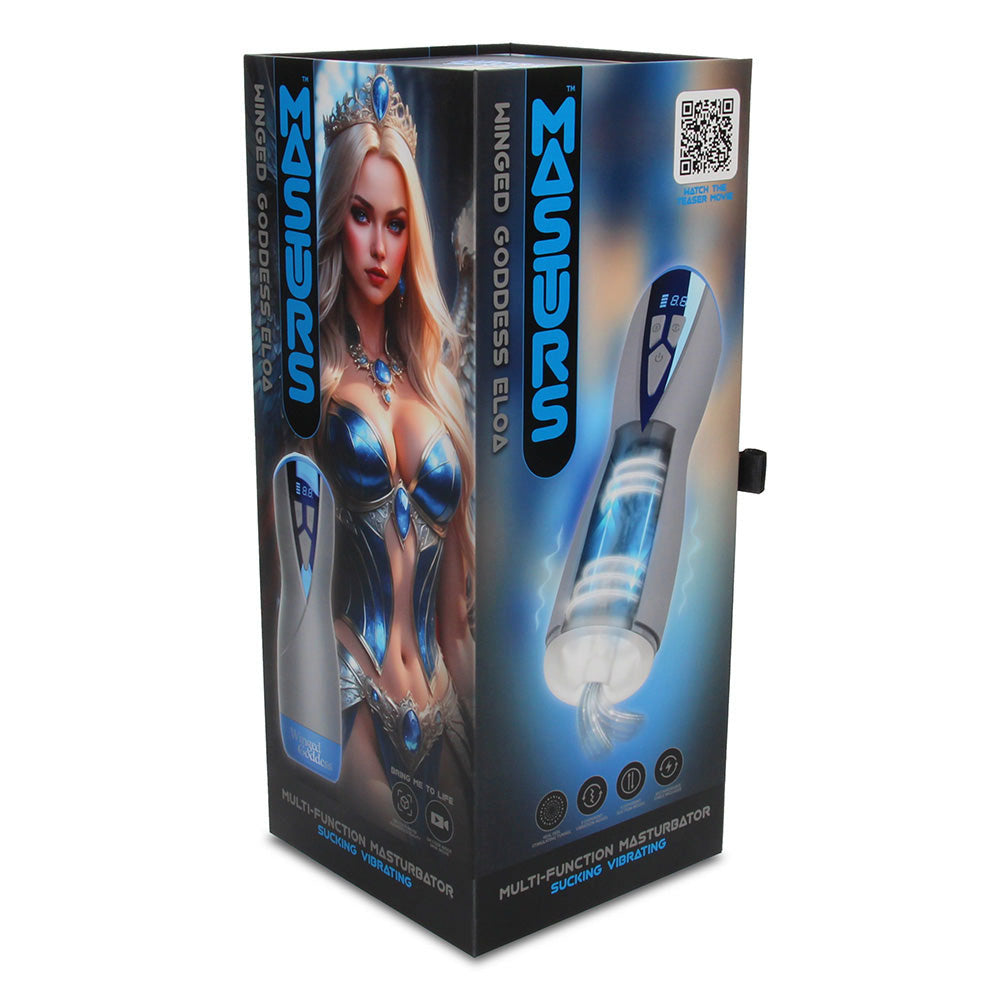 MASTURS Eloa – USB Rechargeable Sucking and Vibrating Auto Stroker > Sex Toys For Men > Masturbators > Vibrating