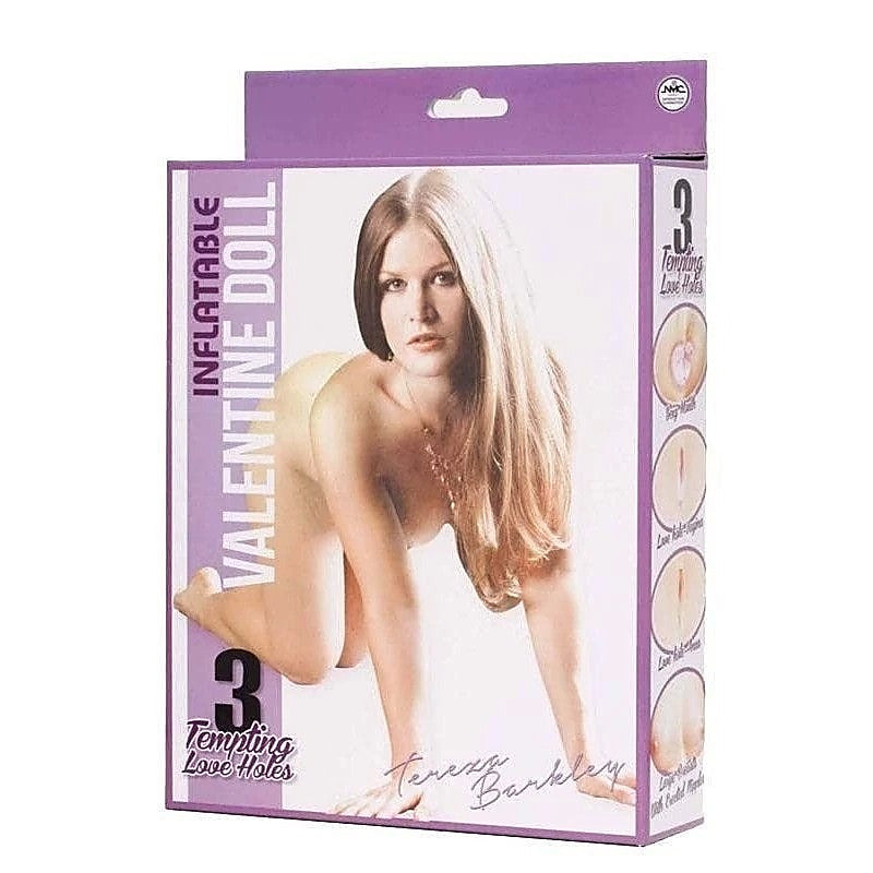 Valentine Doll Tereza Barkley Inflatable Love Doll with 3 Openings and Large Breasts > Sex Toys > Sex Dolls > Novelty Inflatables