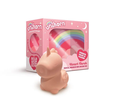 Heart Throb The Pulsing One (Soft Pink) – Mini Vibrator with 10 Speeds and Tongue Motion Patterns > Sex Toys For Ladies > Clitoral Vibrators and Stimulators