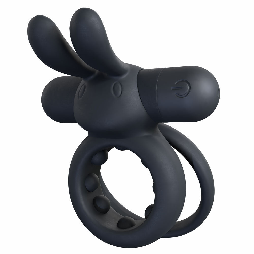 Ohare (Black | Blue | Green) – Rechargeable Silicone Rabbit Vibrating Cock Ring > Cock Ring > Vibrating Main image