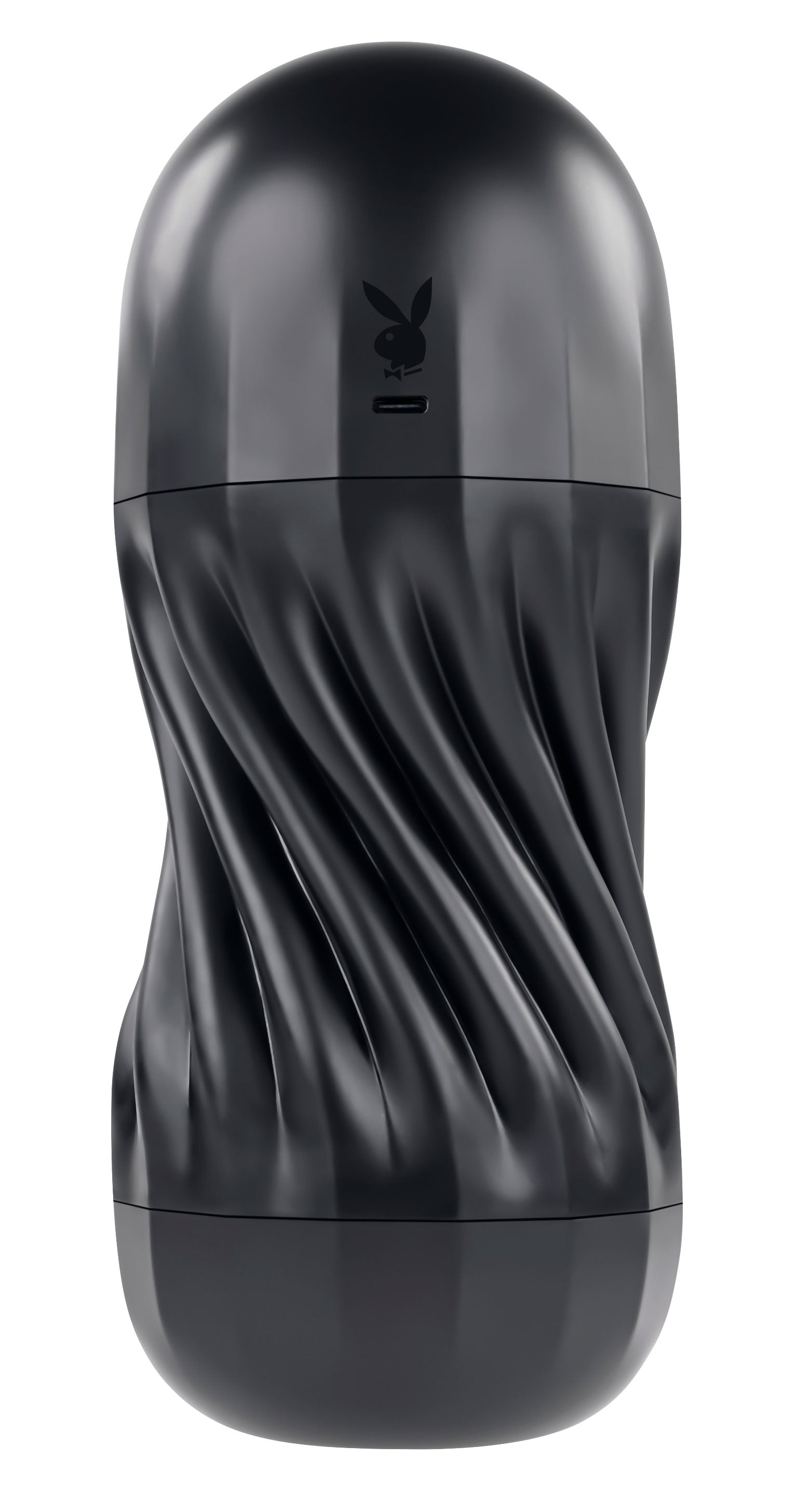 Playboy Pleasure SOLO Stroker with Vibrating Functions Black > Sex Toys For Men > Masturbators > Vibrating
