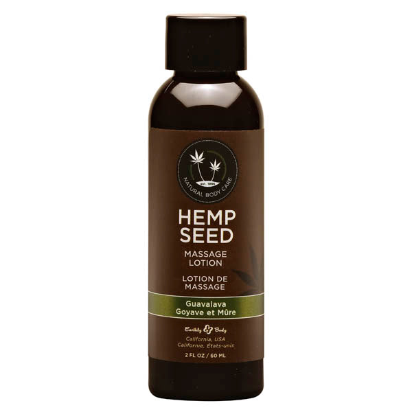 Hemp Seed Massage Lotion Guavalava Scented 59ml Bottle Default Title > Essentials > Massage Oil