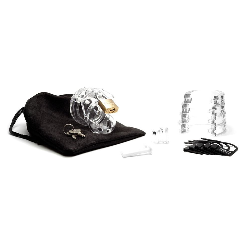 Mini Me Black Chastity Cock Cage Kit 1.25 Inch Cock Cage Cages