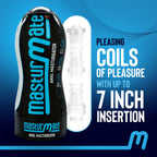 Masturmate Butt Anal Stroker Male Masturbator Silicone Intimate Pleasure Toy > Sex Toys For Men > Masturbators > Manual