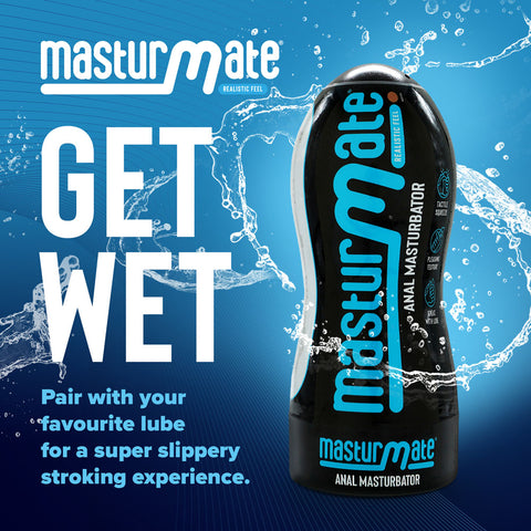 Masturmate - Butt - Mocha - Anal Stroker Strokers - Manual