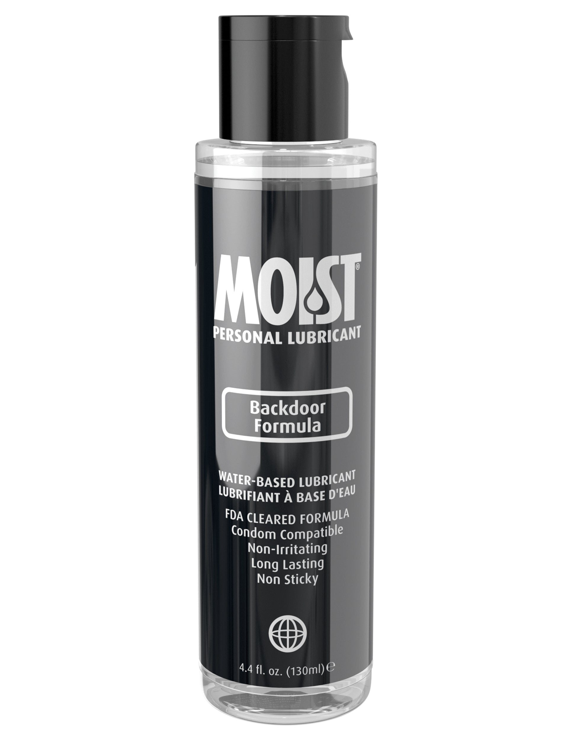 Moist Backdoor Formula Water Based Anal Lubricant 130 ml Bottle Default Title Anal Lubricant