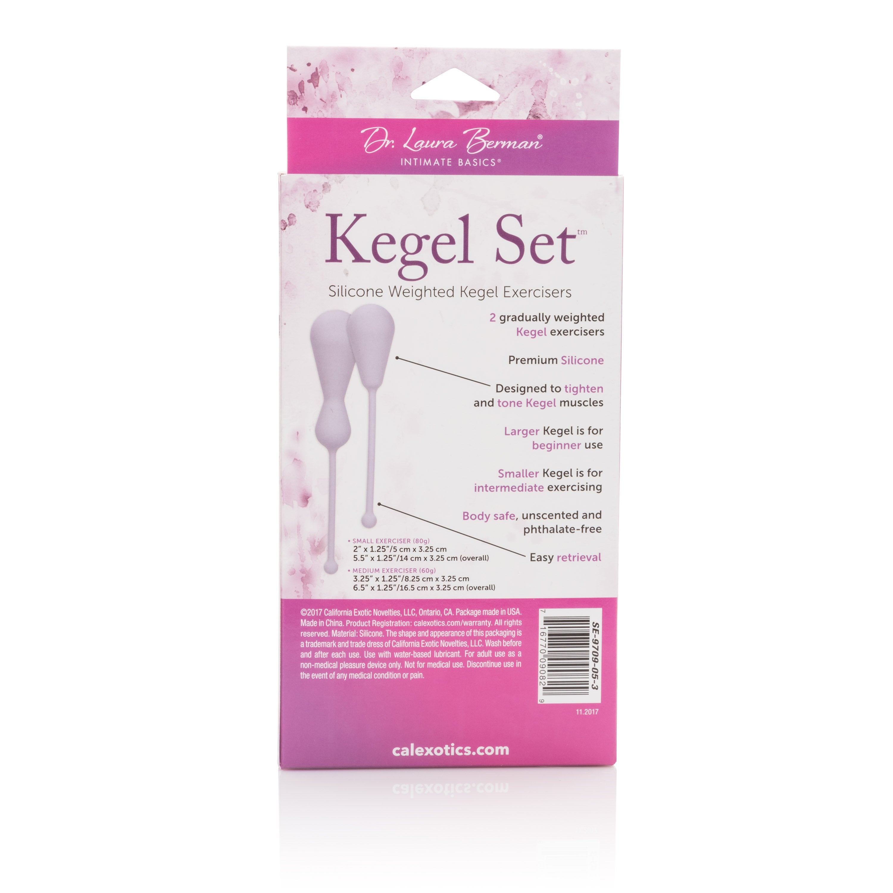 Kegel Set – Silicone Weighted Kegel Exercisers Set for Pelvic Floor Training > Sex Toys For Ladies > Kegel Exercise