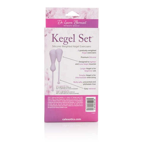 Kegel Set – Silicone Weighted Kegel Exercisers Set for Pelvic Floor Training > Sex Toys For Ladies > Kegel Exercise
