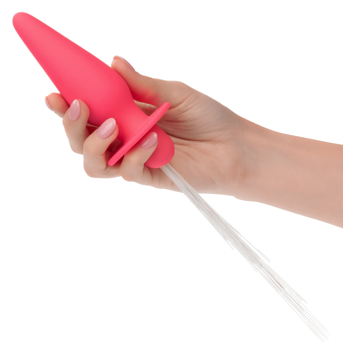 Southern Lights Vibrating Light Up Butt Plug - Pink