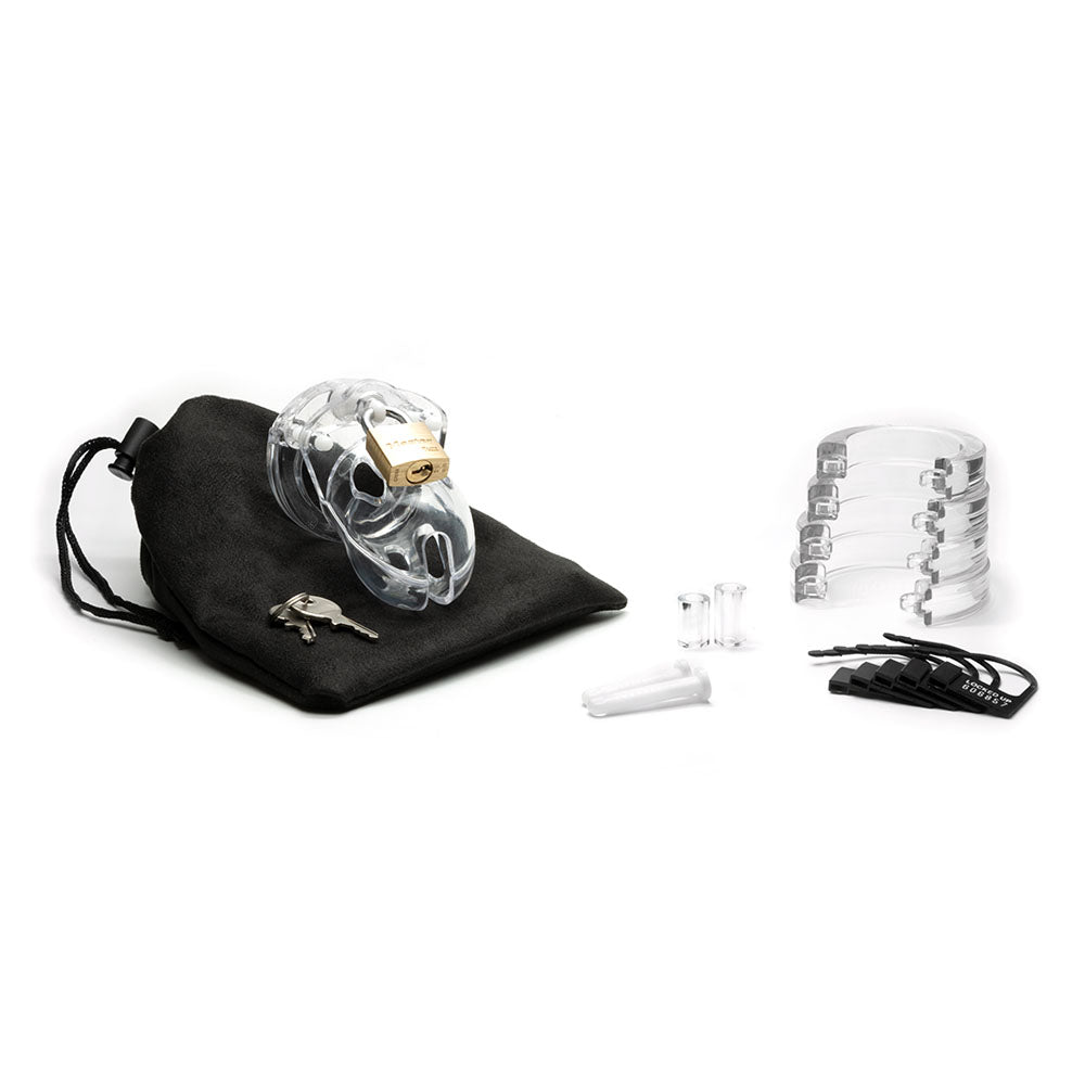 Cockcage Mr Stubb Clear 1.75 Inch Length Male Chastity Device Restraint > Bondage Gear > Male Chastity