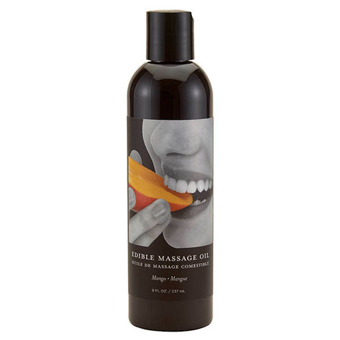 Edible Massage Oil Mango Flavored 237ml Bottle > Essentials > Massage Oil