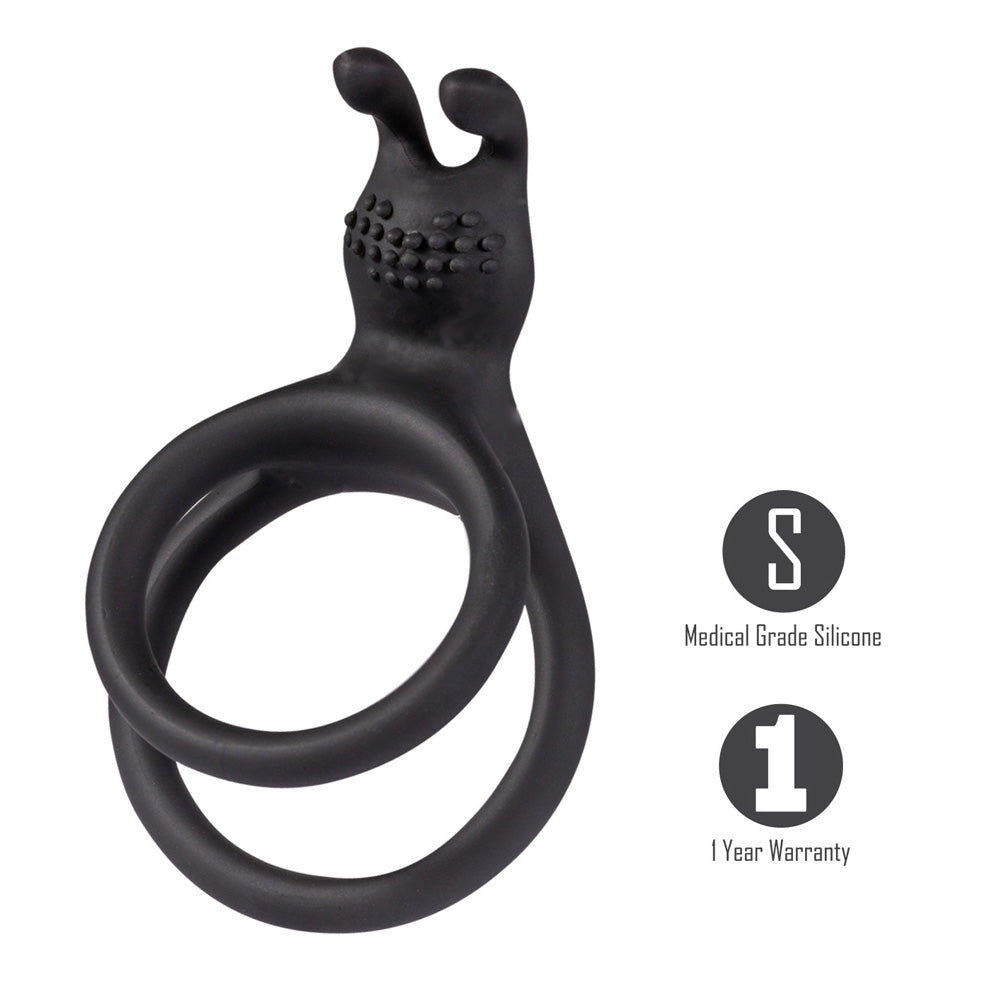 Maia Atlas Dual Ring Cock Ring > Sex Toys > Couples Toys