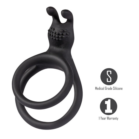 Maia Atlas Dual Ring Cock Ring for Enhanced Pleasure and Performance COCK RINGS