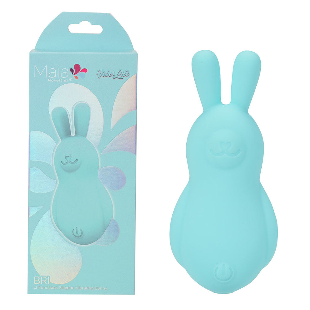 Maia Bri Teal 9 Centimeter Vibrating Bunny Bullet > Vibrators > Mini Vibrators Main image