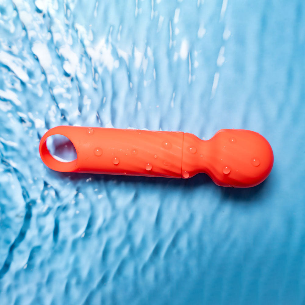 Maia Dolly Mini Massage Wand in Orange Secondary image