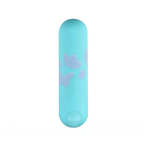 Maia Julia Teal 7.6 Centimeter USB Rechargeable Bullet Vibrator BULLETS