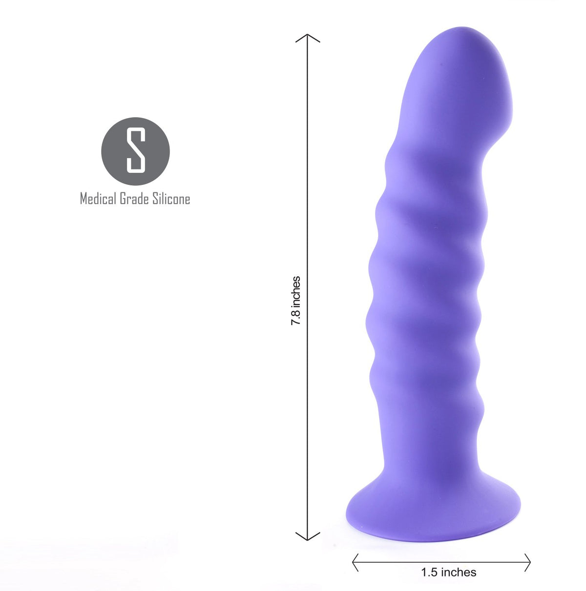 Maia Kendall 20 Centimeter Dong with Strong Suction Cup Base > Dildos > Neutral Dildos