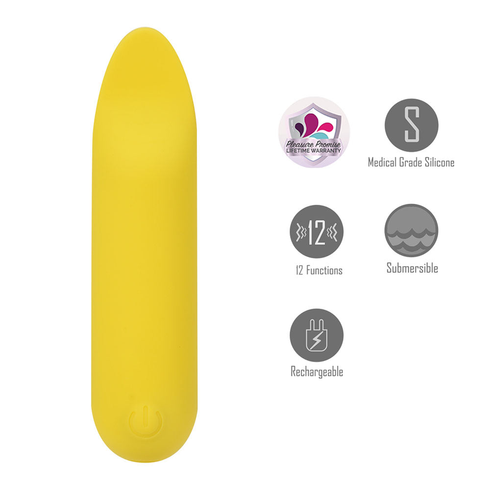 Maia Tawni 9 cm Bullet Vibrator with Flickering Tip Secondary image
