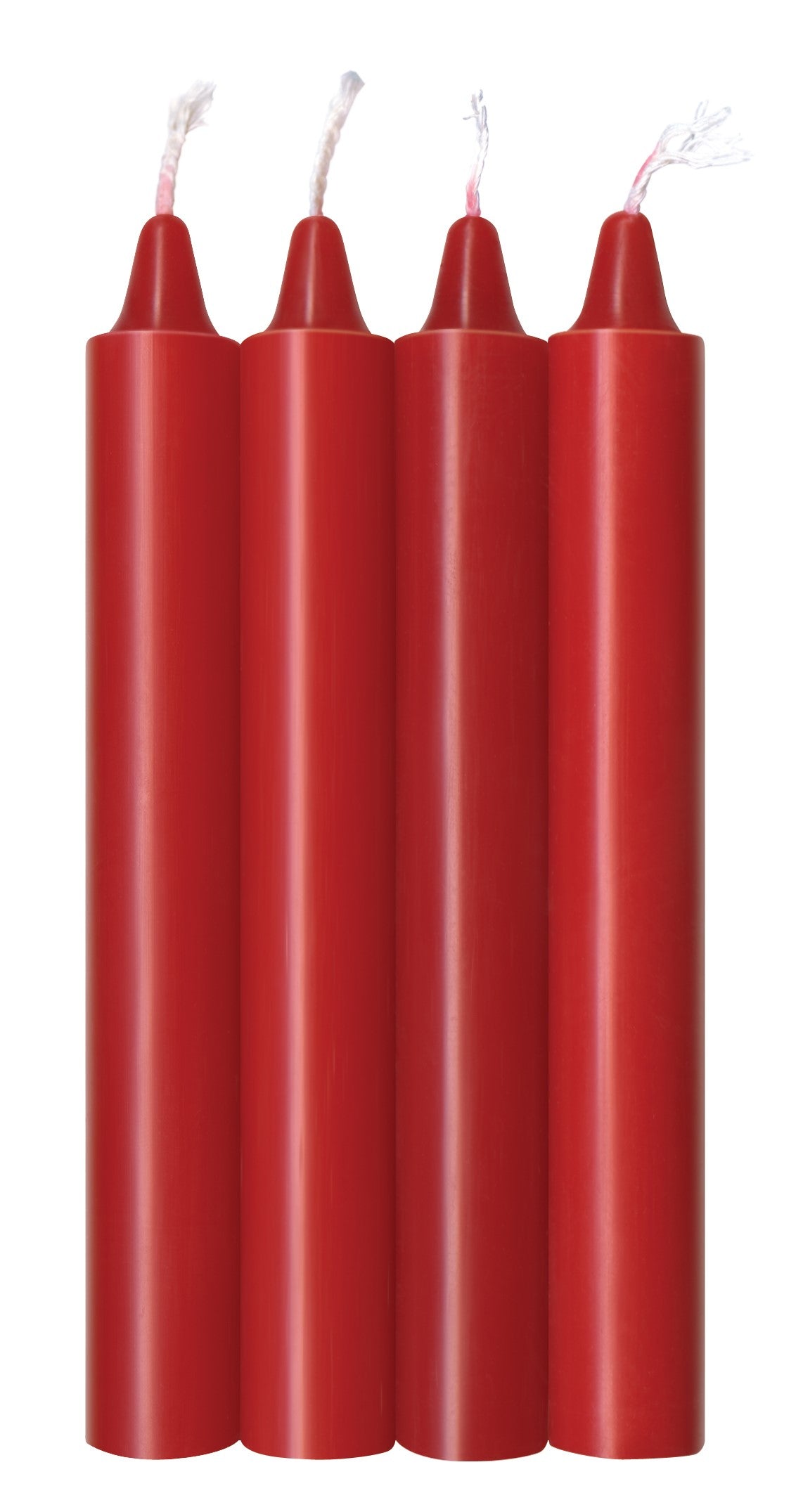 Make Me Melt Drip Candles - Hot Drip Candles - 4 Pack Red Secondary image