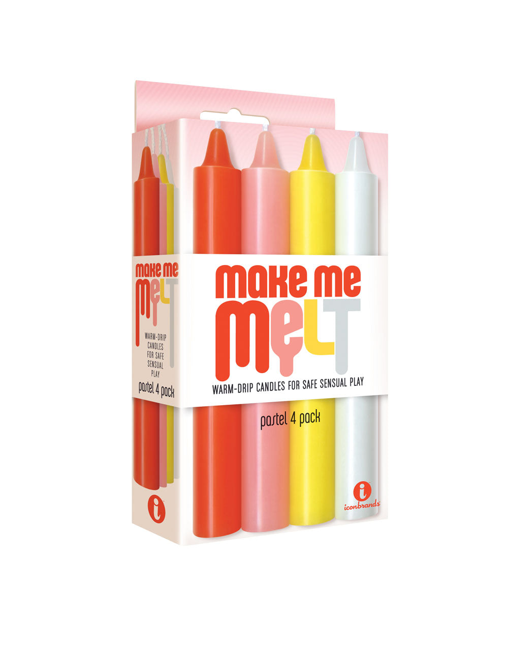 Make Me Melt Drip Candles Pastel Drip Candles 4 Pack > Candles > Drip