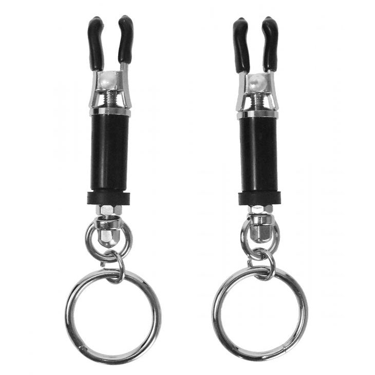 Master Series Bondage Ring Barrel Nipple Clamps – Adjustable Nipple Clamps > Sex Toys > Nipple Clamps