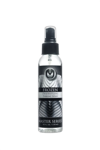 Master Series Frozen Deep Throat Desensitizing Spray 118 mls > Lube > Oral Gels & Sprays