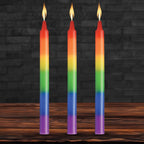 Master Series Pride Rainbow Drip Candles Set of 3 > Candles > Drip