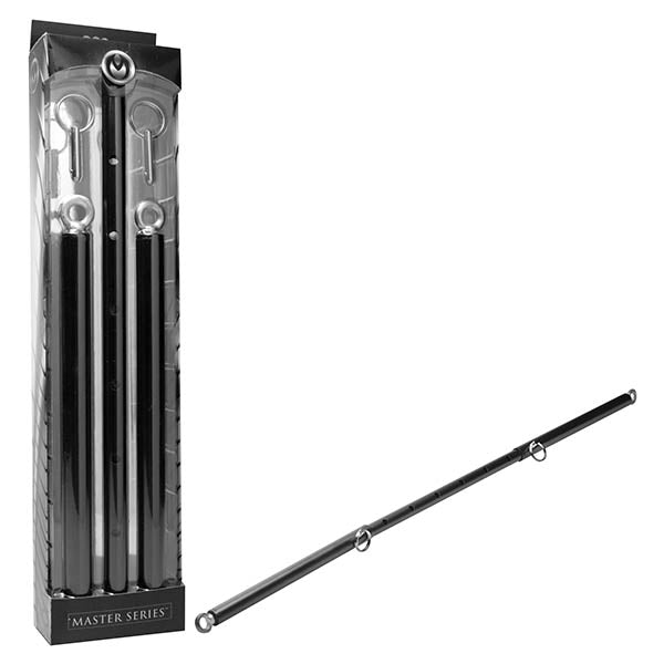 Master Series Steel Adjustable Spreader Bar 58-89 cm Restraint > Bondage Gear > Restraints