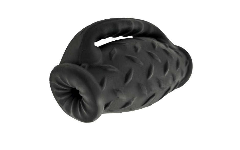 Masterjack Double Penetration Black - Double ended Stroker > Sex Toys For Men > Masturbators > Manual