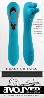 Evolved Heads or Tails Dual Ended Massager > Vibrators > Standard Vibrators