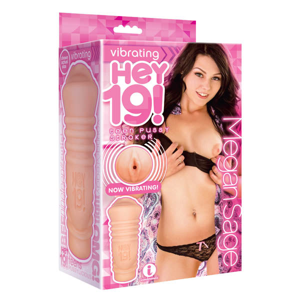 Megan Sage - Vibrating Stroker with Battery Included > Sex Toys For Men > Masturbators > Pornstar Main image