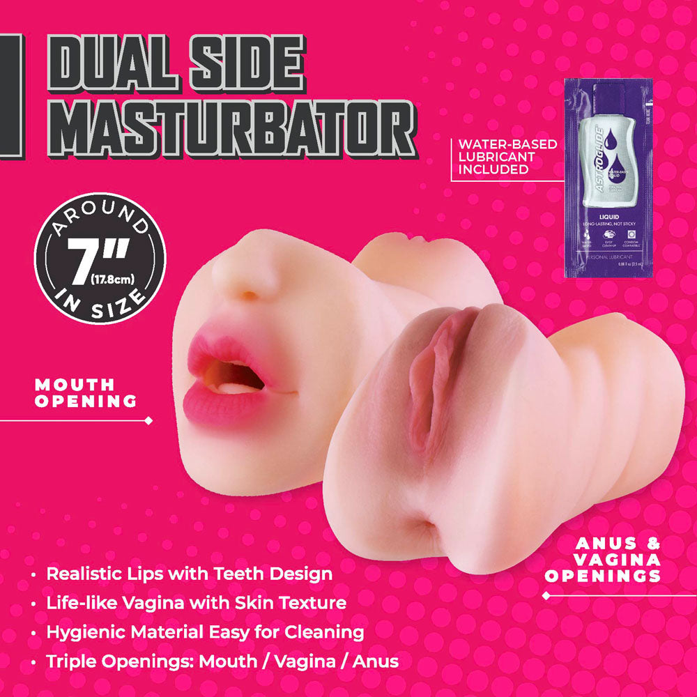 Moist and Surge Double Ended Stroker for Ultimate Pleasure Strokers - Manual