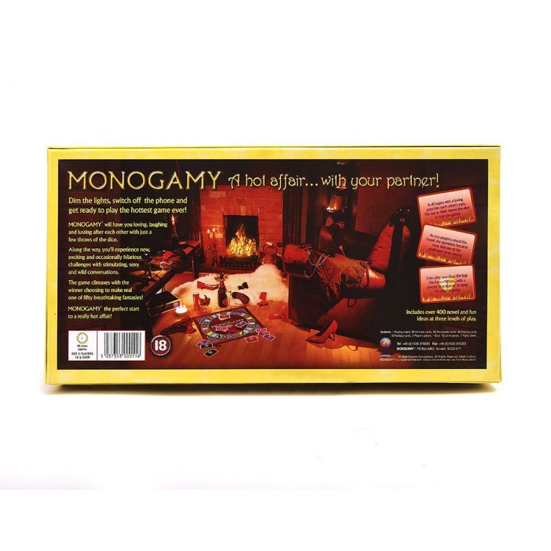 Monogamy Couples Board Game – Over 400 Seductive Ideas and Three Levels of Play Secondary image