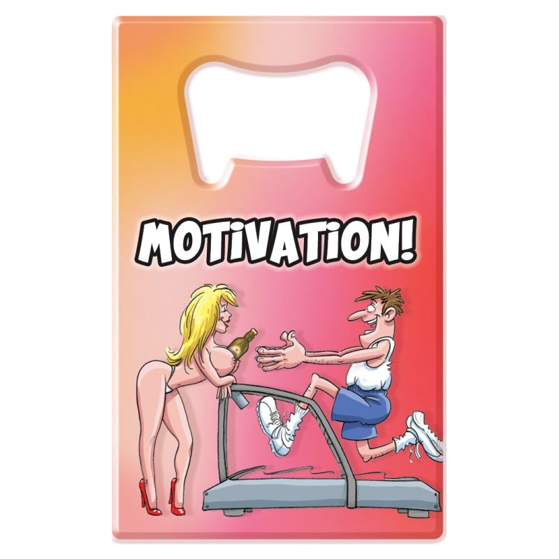 Motivation Novelty Bottle Opener > Novelties > Party Supplies Main image