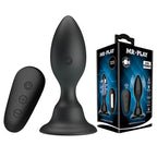 Mr Play Vibrating Anal Plug 10.8 cm Butt Plug with Remote Control > Anal Range > Vibrating Butt Plugs