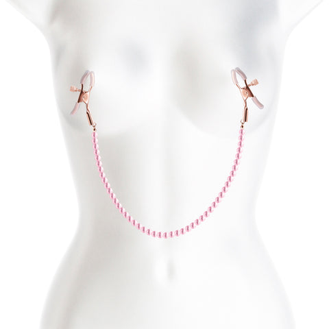 Bound Adjustable Pink Nipple Clamps – Adjustable Nipple Clamps > Sex Toys > Nipple Clips