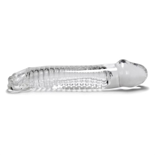 Muscle Cocksheath Clear 9.25 Inch Length > Sex Toys For Men > Penis Sleeves