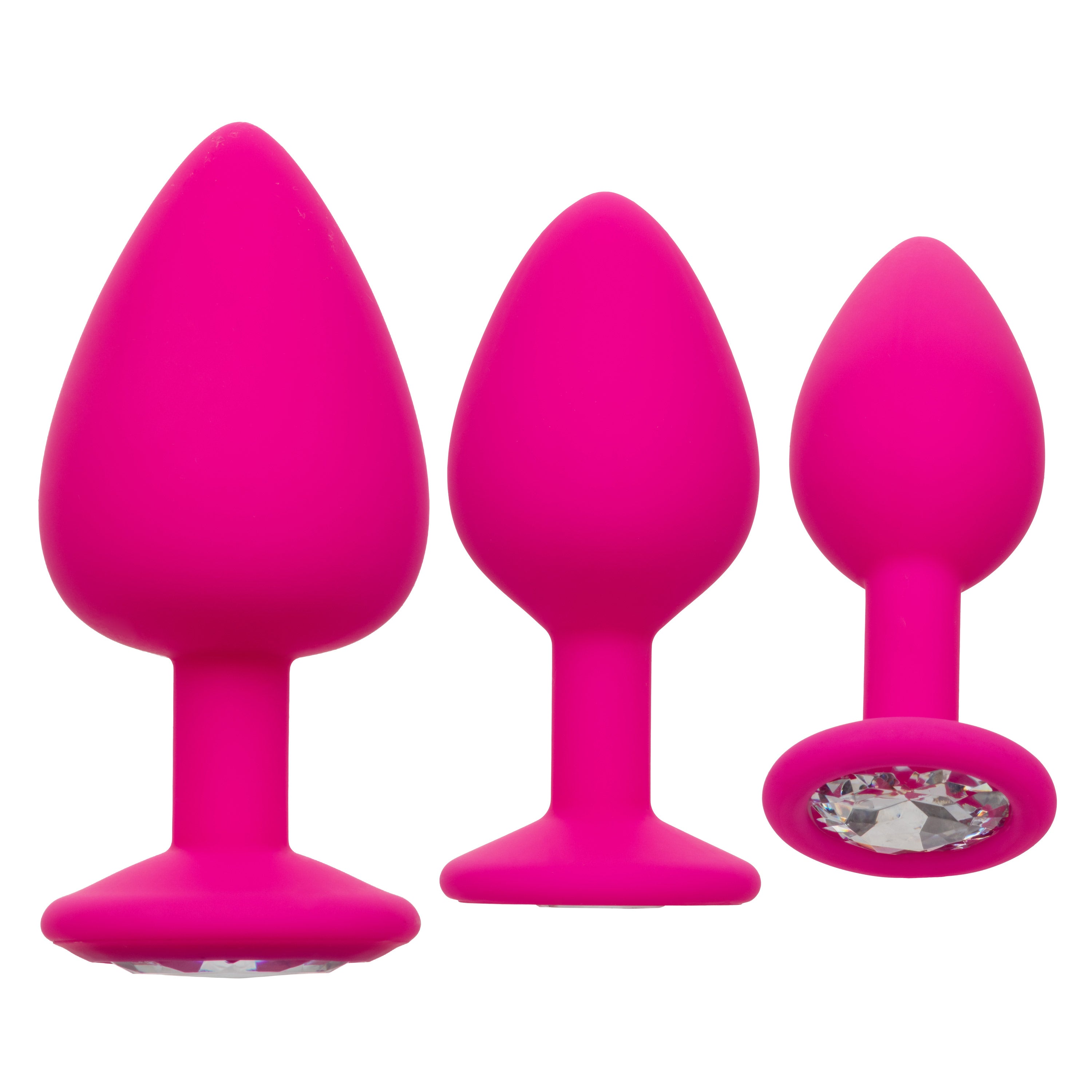 Cheeky Gems – Anal Training Kit with Three Graduated Anal Plugs > Anal Range > Butt Plug Kits Main image