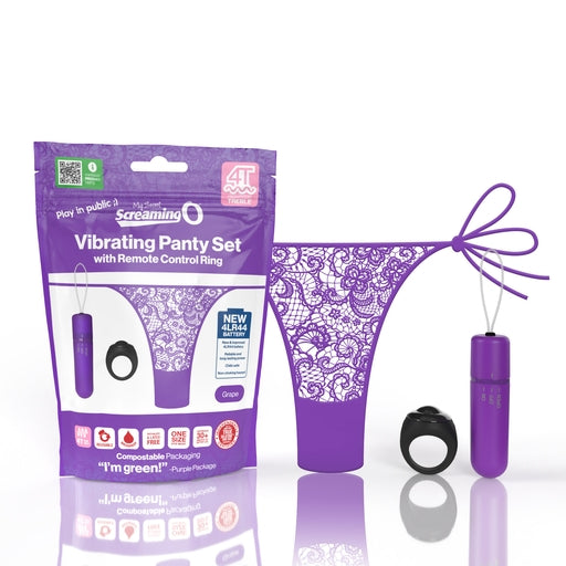 My Secret Screaming O 4T Panty Vibe with Remote Ring – Vibrating Panty Set Secondary image