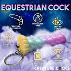 Mystique Unicorn Keychain Playful Novelty Adult Accessory Fantasy-Themed Keychain > Novelties > Gag Gifts