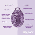 Bouncy Bliss Classic Sit-On Vibrator – Hands-Free Silky-Soft Vibrator > Vibrators > Vibrating Pads