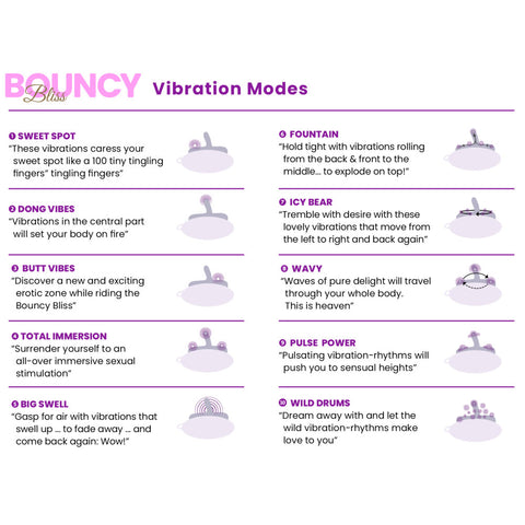 Bouncy Bliss Classic Sit-On Vibrator – Hands-Free Silky-Soft Vibrator > Vibrators > Vibrating Pads