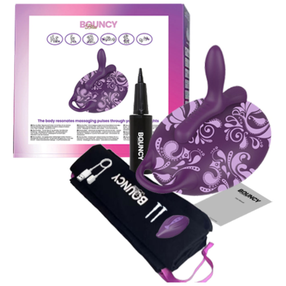 Bouncy Bliss Classic Sit-On Vibrator – Hands-Free Silky-Soft Vibrator > Vibrators > Vibrating Pads