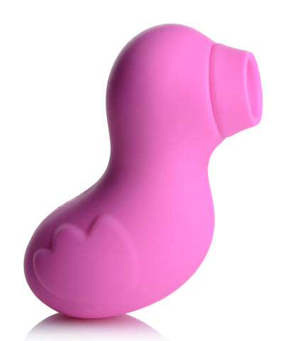 Sucky Ducky Silicone Clitoral Stimulator Pink Suction Stimulator