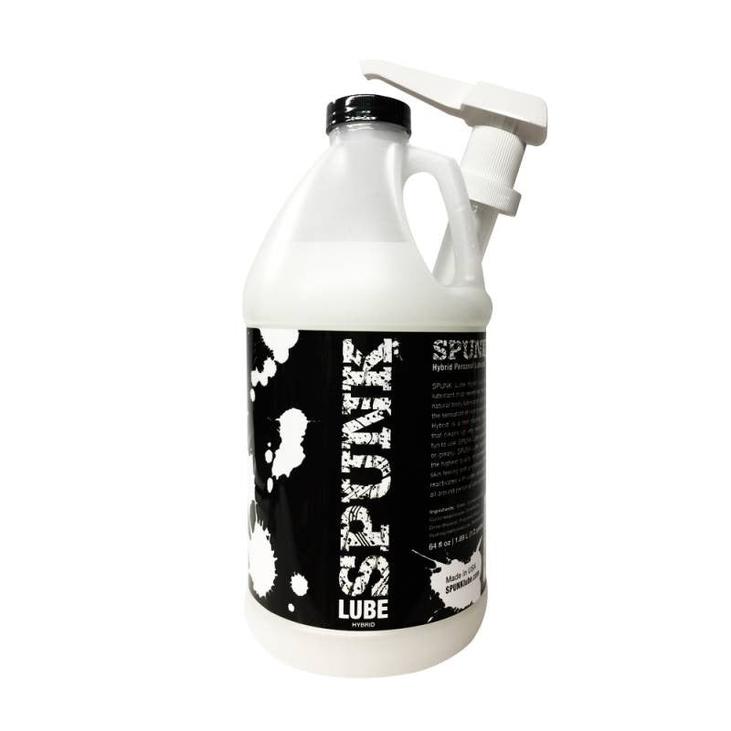 Spunk Hybrid Lube – Glycerin-Free Water-Based Silicone Lubricant 64oz > Lube > Speciality Exempt