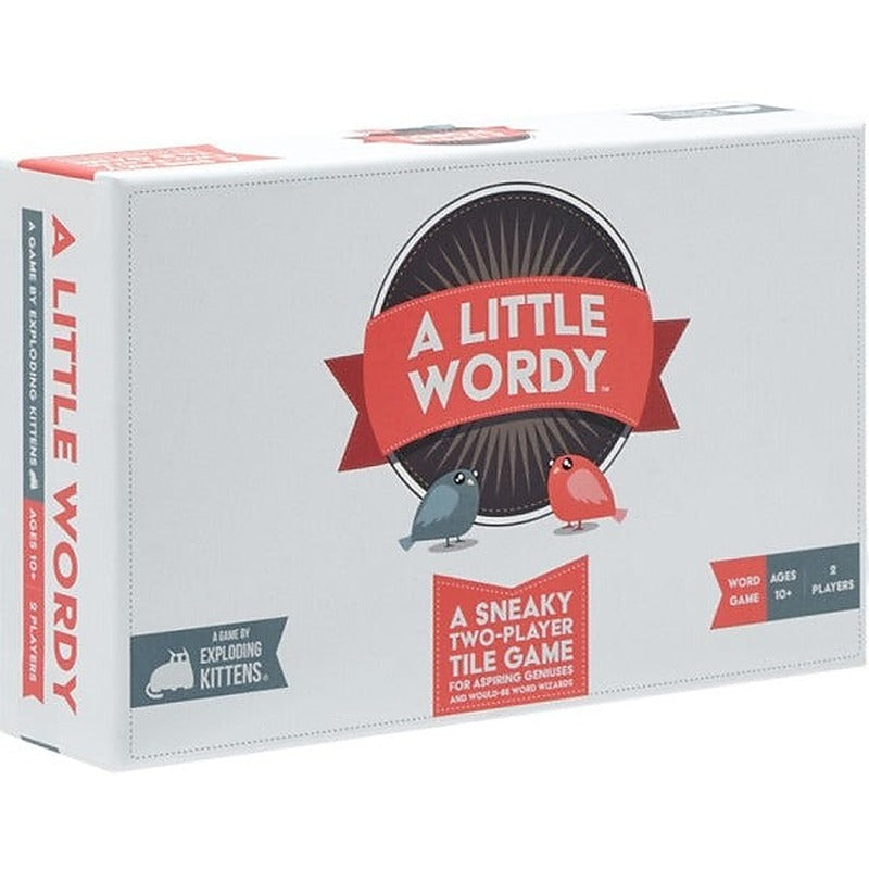 A Little Wordy Tile-Unscrambling Word Game – Two Player Board Game > Novelties > Card Games