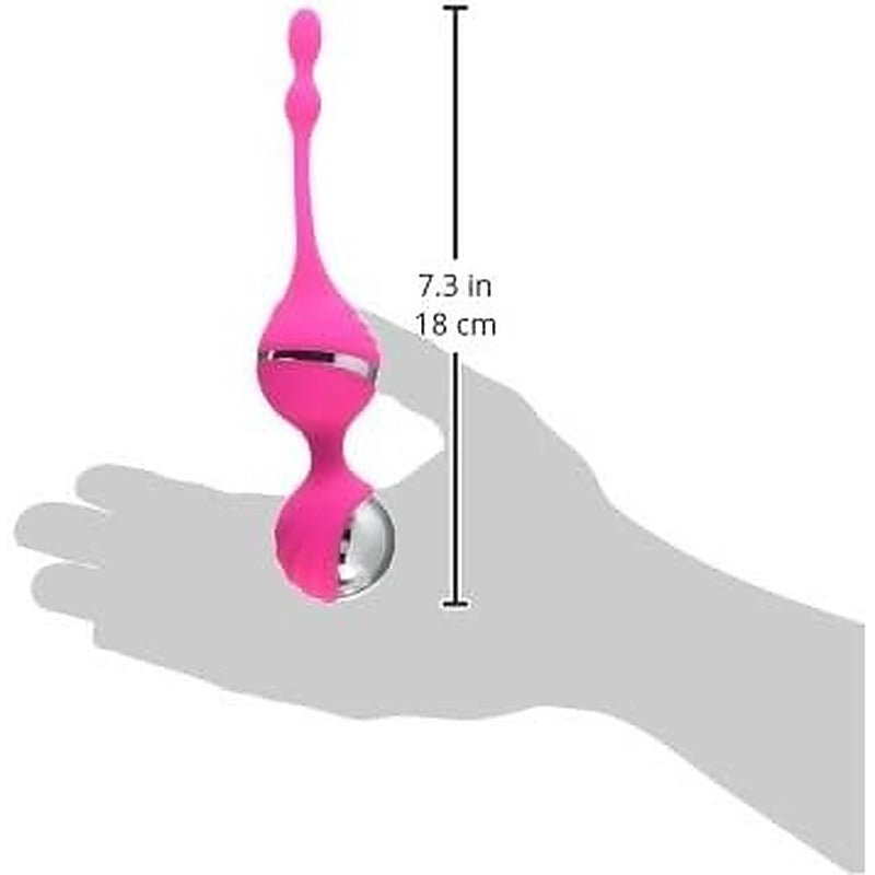 Adam & Eve Vibrating Silicone Kegel Balls – Body-Safe Intense Stimulation Device Secondary image