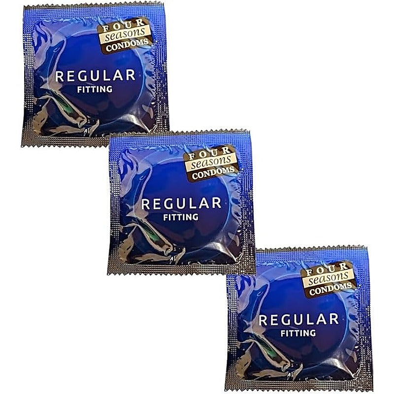 Four Seasons Regular Condoms Bulk Box of 144 Secondary image